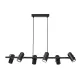 Lustra 73045 Maximilian Rabalux, Industrial, Gu10, Negru-Mat