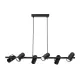 Lustra 73045 Maximilian Rabalux, Industrial, Gu10, Negru-Mat