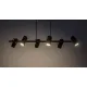 Lustra 73045 Maximilian Rabalux, Industrial, Gu10, Negru-Mat