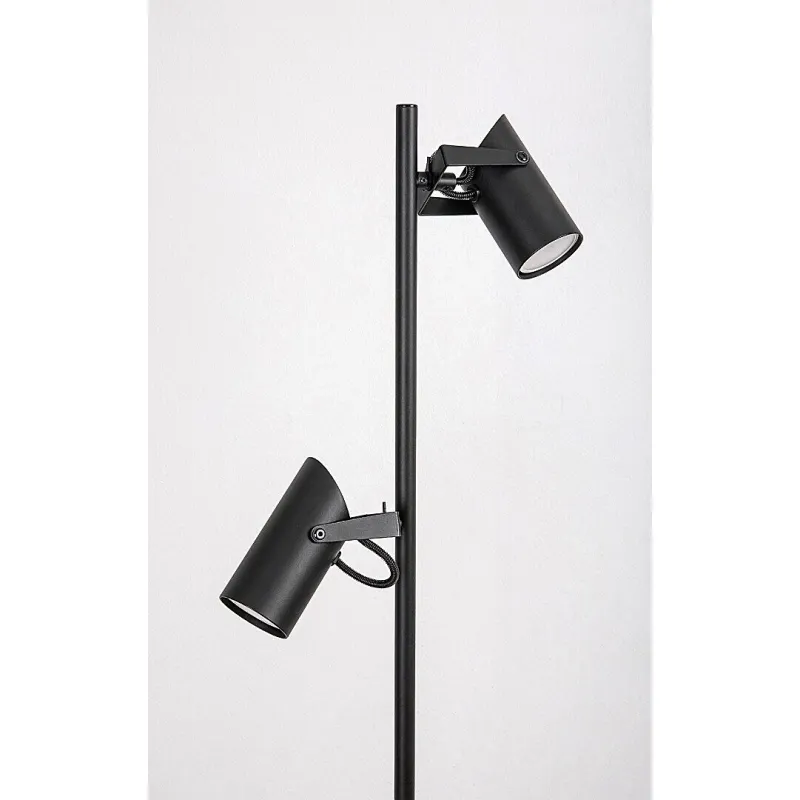 Lampadar 73046 Maximilian Rabalux, Industrial, Gu10, Negru-Mat