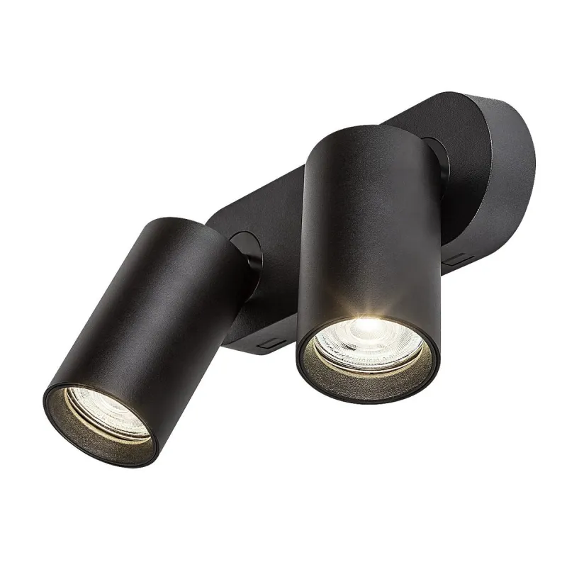 Lustra Spot 73082 Yorli Rabalux, Nespecificat, Gu10, Negru