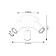 Lustra Spot 73106 Nolie Rabalux, Modern, Gu10, Alb-Mat