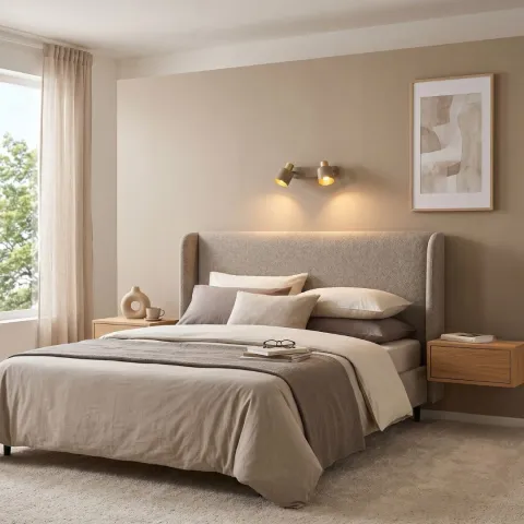 Lustra Spot 73142 Tisandra Rabalux, Modern, E14, Gri-Bej-Auriu
