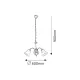 Candelabru 7363 Francesca Rabalux, Clasic, E14, Crom-Satinat