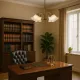 Candelabru 7375 Francesca Rabalux, Clasic, E14, Bronz