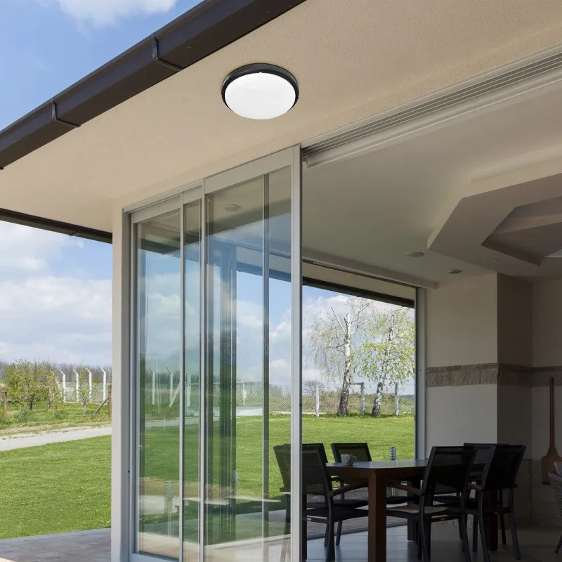 Plafoniera Exterior 7407 Hort Rabalux, Modern, Led, Negru