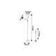 Lampadar 74102 Action Pro Rabalux, Scandinav, E27, Mentă