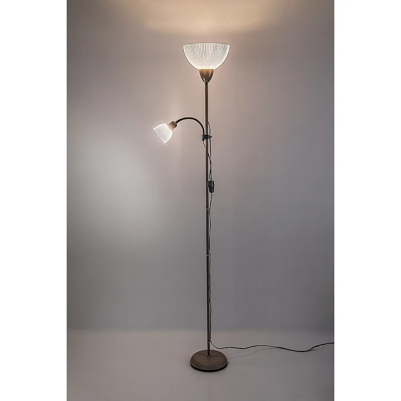 Lampadar 74103 Action Pro Rabalux, Scandinav, E27, Gri-Bej