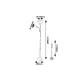 Lampadar 74109 Action Pro Rabalux, Scandinav, E27, Negru