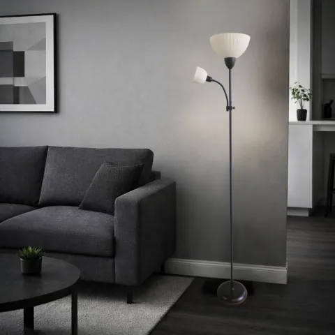 Lampadar 74109 Action Pro Rabalux, Scandinav, E27, Negru