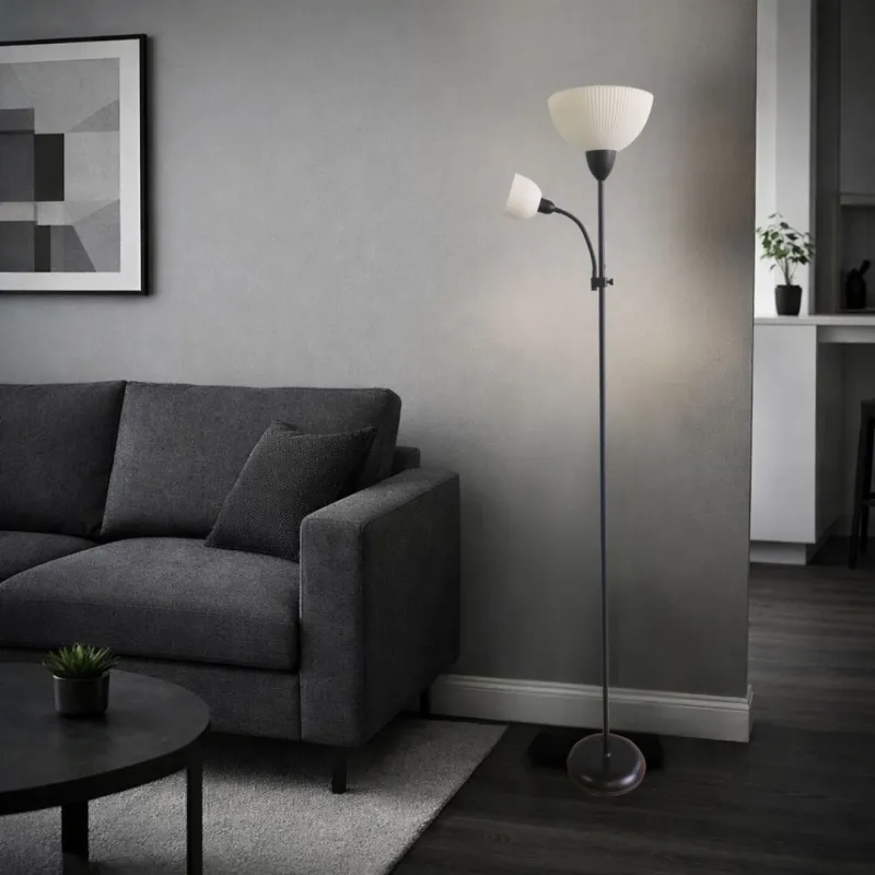 Lampadar 74109 Action Pro Rabalux, Scandinav, E27, Negru