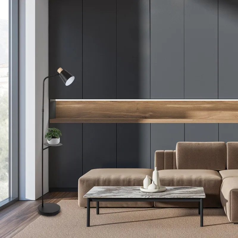Lampadar 74229 Azim2 Rabalux, Modern, E27, Negru