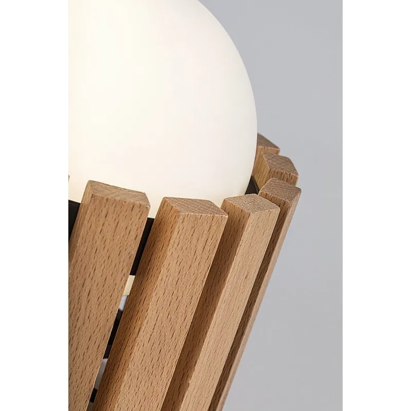 Veioza 74420 Noxelle Rabalux, Scandinav, G9, Negru-Mat-Stejar