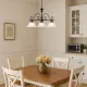 Candelabru 7773 Dorothea Rabalux, Mediteranean, E27, Negru-Mat