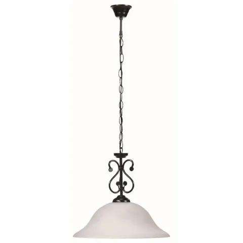 Pendul 7776 Dorothea Rabalux, Mediteranean, E27, Negru-Mat