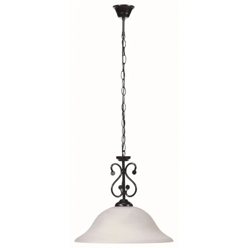 Pendul 7776 Dorothea Rabalux, Mediteranean, E27, Negru-Mat