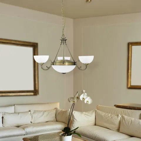 Candelabru 8543 Marlene Rabalux, Clasic, E27, Bronz