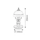 Veioza 8812 Flossi Rabalux, Clasic, E14, Bronz