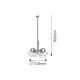 Candelabru 8815 Flossi Rabalux, Clasic, E27, Bronz