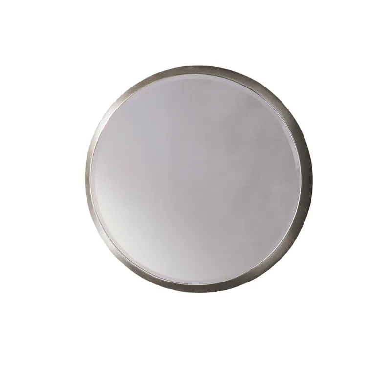 Oglinda de Camera Schuller ·Aries· Round Mirror Ø54, Silver 119139 Spania