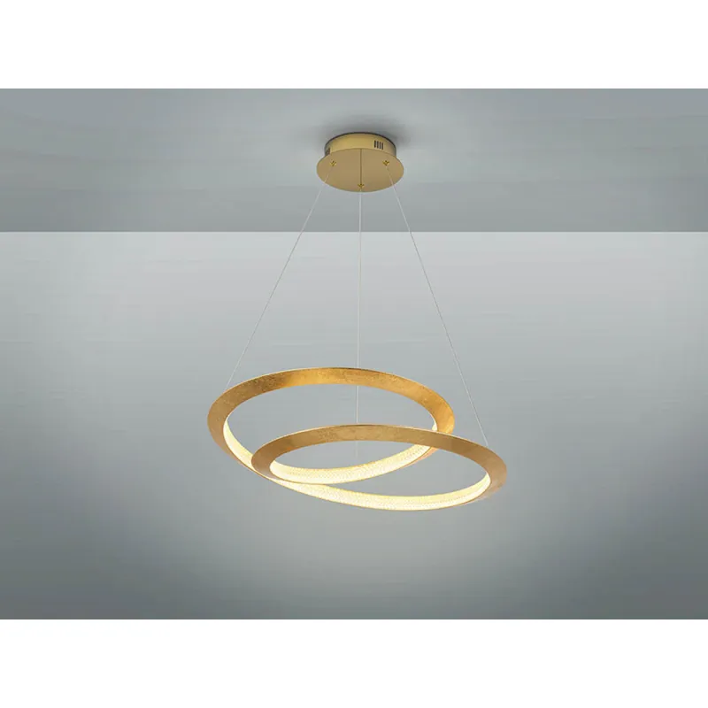 Suspensie Schuller Eternity - Lamp Gold Leaves Ø60 165723 Led Spania