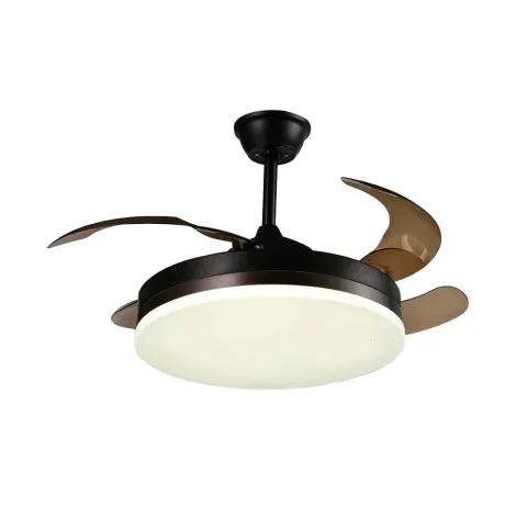 Ventilator Schuller ·Vento· Black Fan Ø50 168328 Led Spania