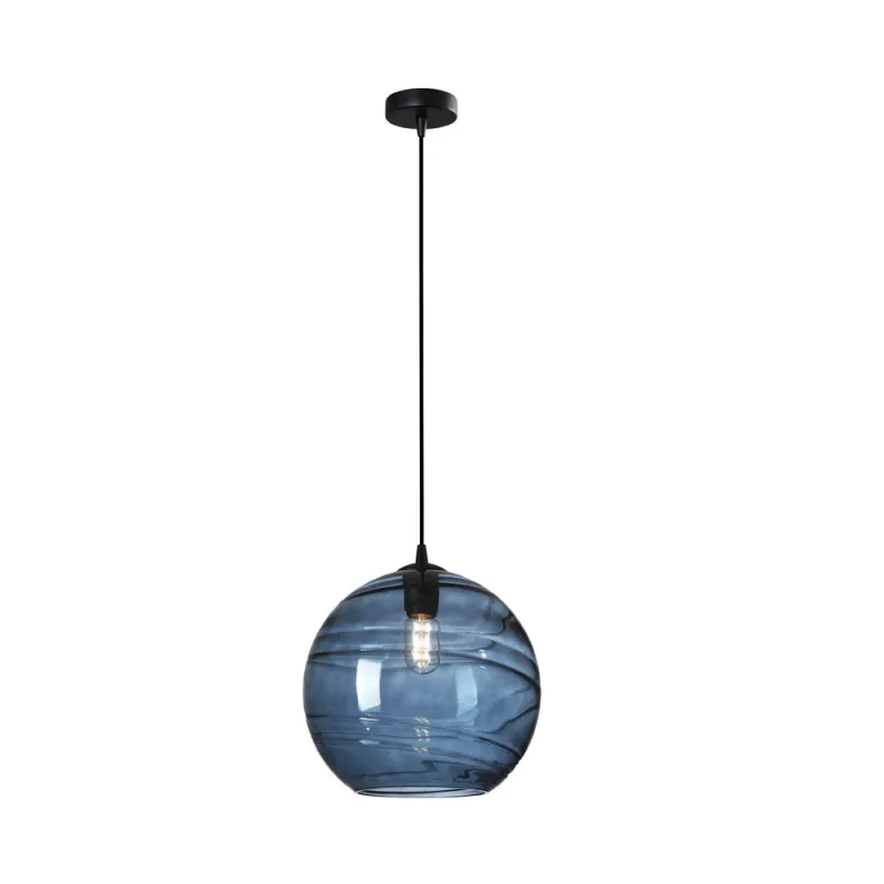 Pendul Schuller ·Geos· Lamp 1L., Dark Blue Ø30 197120 E27 Spania