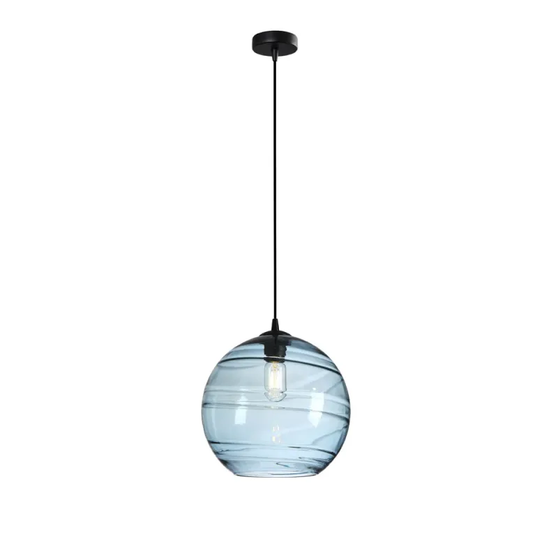 Pendul Schuller ·Geos· Lamp 1L., Light Blue Ø30 197137 E27 Spania