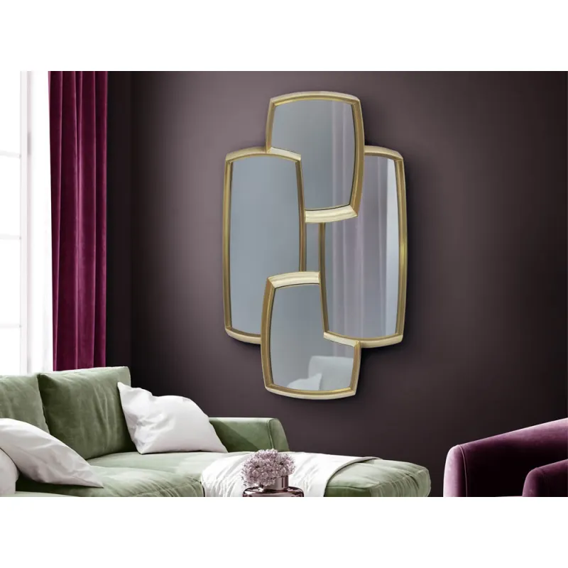 Oglinda de Camera Schuller ·Dorian· Mirror, Gold Leaf 209137 Spania