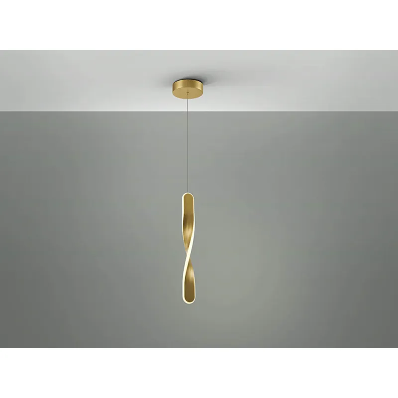Pendul Schuller Twist - Lamp 1L Gold 219633 Led Spania