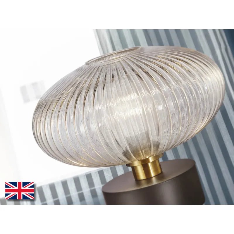 Veioza Schuller Norma - Table Lamp 1L Black-Brass 225274 E27 Spania