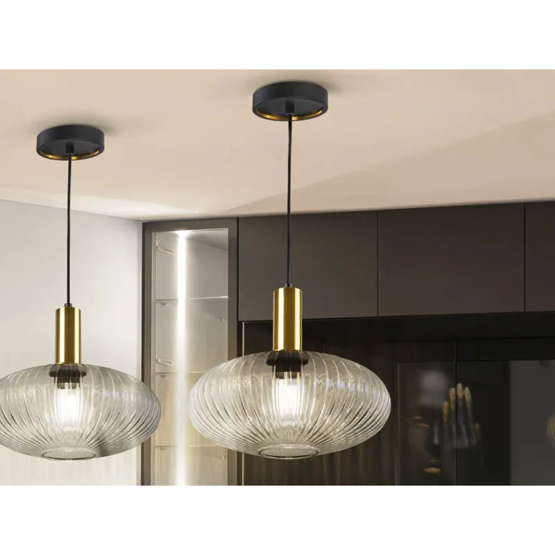 Pendul Schuller ·Norma· Lamp 1L., Clear 225410 E27 Spania