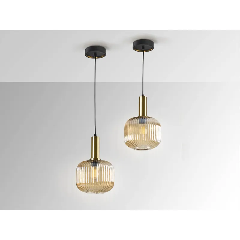 Pendul Schuller Norma- Lamp 1L Amber 225588 E27 Spania