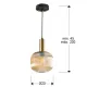 Pendul Schuller Norma- Lamp 1L Amber 225588 E27 Spania