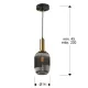 Pendul Schuller ·Norma· Lamp 1L., Smoke Grey 225632 E27 Spania