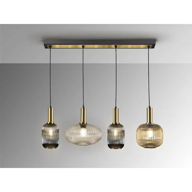 Suspensie Schuller ·Norma· Lamp 4L. Line 225724 E27 Spania