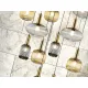 Suspensie Schuller Norma - Lamp 18L Black-Brass 225892 E27 Spania