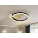 Plafoniera Schuller ·Oriel· Ceiling Lamp Gold/Black 226387 Led Spania