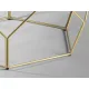 Masuta de Cafea Schuller ·Liza· Round Coffee Table, Gold/Marble 234917 Spania