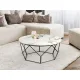 Masuta de Cafea Schuller ·Liza· Round Coffee Table Black/Marble 234924 Spania