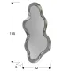 Oglinda de Camera Schuller ·Somnia· Mirror, Silver Leaf 236843 Spania