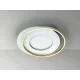 Plafoniera Schuller ·Limbos· Ceiling Lamp, White/Gold 245135 Led Spania