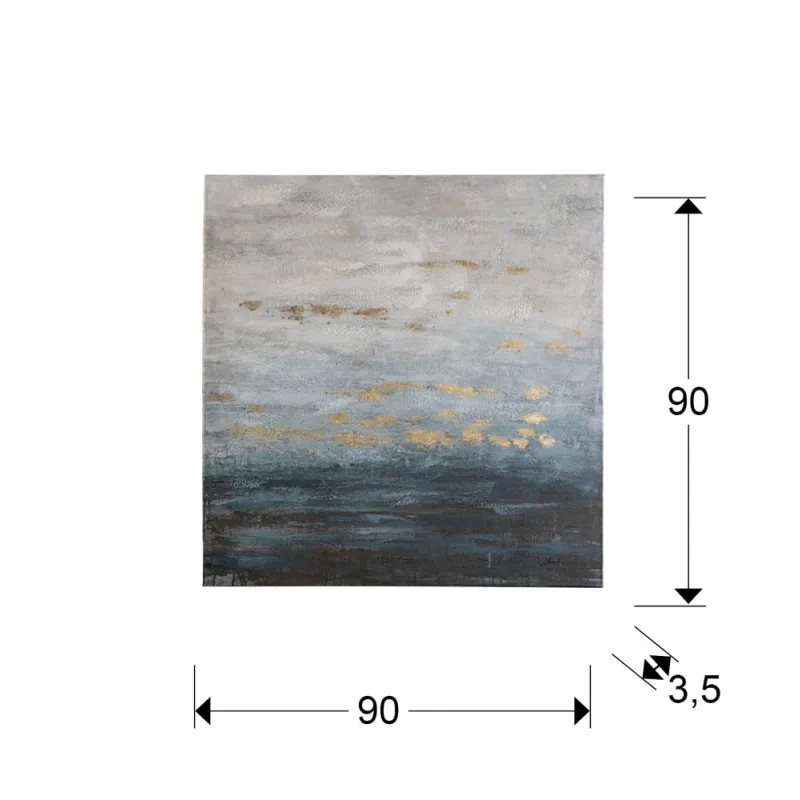 Tablou Decorativ Schuller ·Brumas· Acrylic, 90X90 293181 Spania