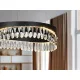Suspensie Schuller ·Selene· Lamp Ø60, Black-Crystal 294720 Led Spania