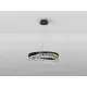 Suspensie Schuller ·Selene· Lamp Ø60, Black-Crystal 294720 Led Spania
