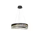 Suspensie Schuller ·Selene· Lamp Ø60, Black-Crystal 294720 Led Spania
