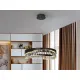 Suspensie Schuller ·Selene· Lamp Ø60, Black-Crystal 294720 Led Spania
