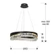 Suspensie Schuller ·Selene· Lamp Ø60, Black-Crystal 294720 Led Spania