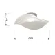 Plafoniera Schuller ·Vento· Led Ceiling Lamp 315845 Led Spania