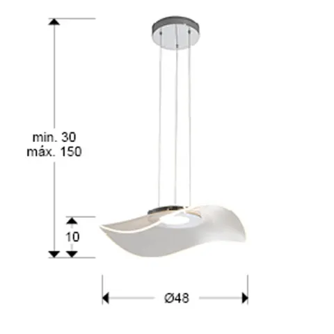 Suspensie Schuller ·Vento· Led Lamp 315920 Led Spania